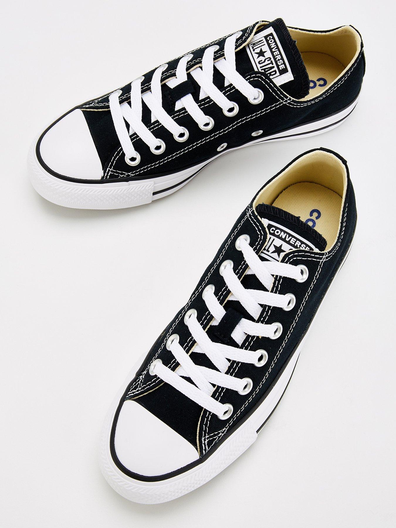 Image 4 of 8 of Converse Unisex Ox Trainers - Black