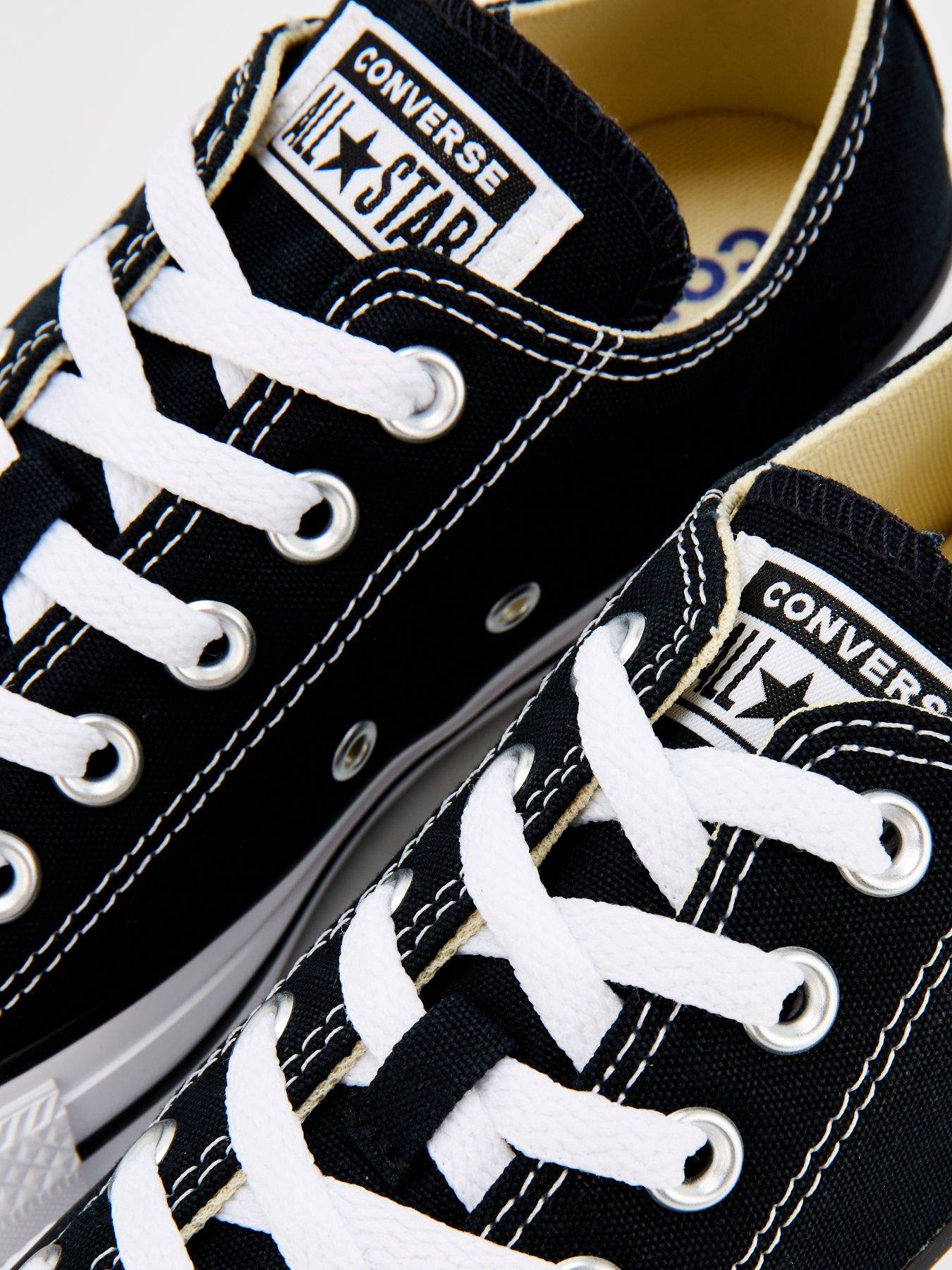Image 6 of 8 of Converse Unisex Ox Trainers - Black