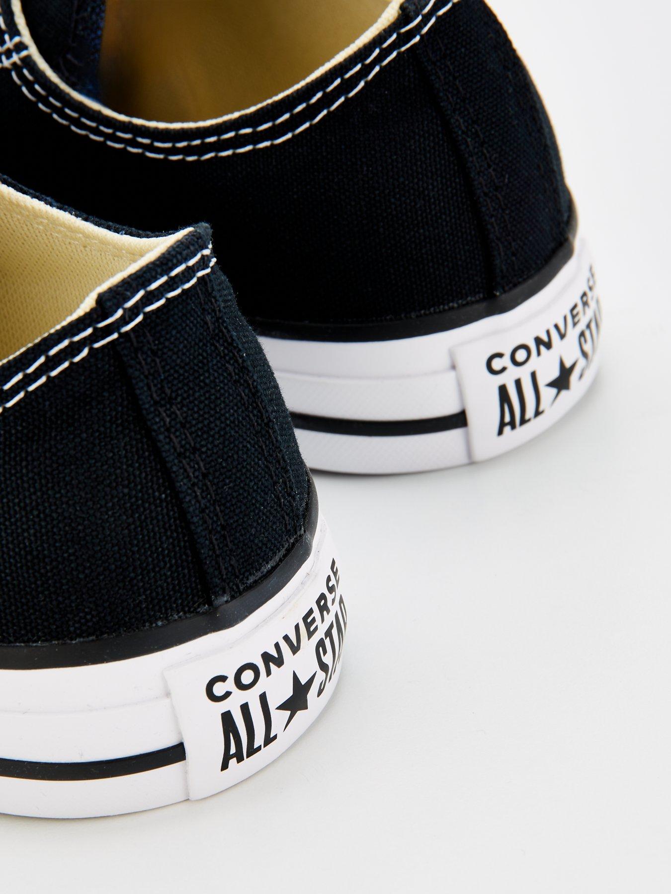 Image 7 of 8 of Converse Unisex Ox Trainers - Black