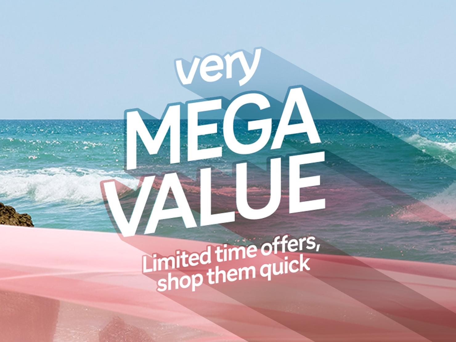 Very Mega Value. Limited time offers, shop them quick.