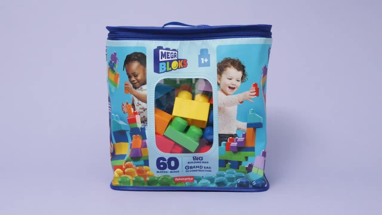 MEGA BLOKS Big Building Bag building set with 60 big building