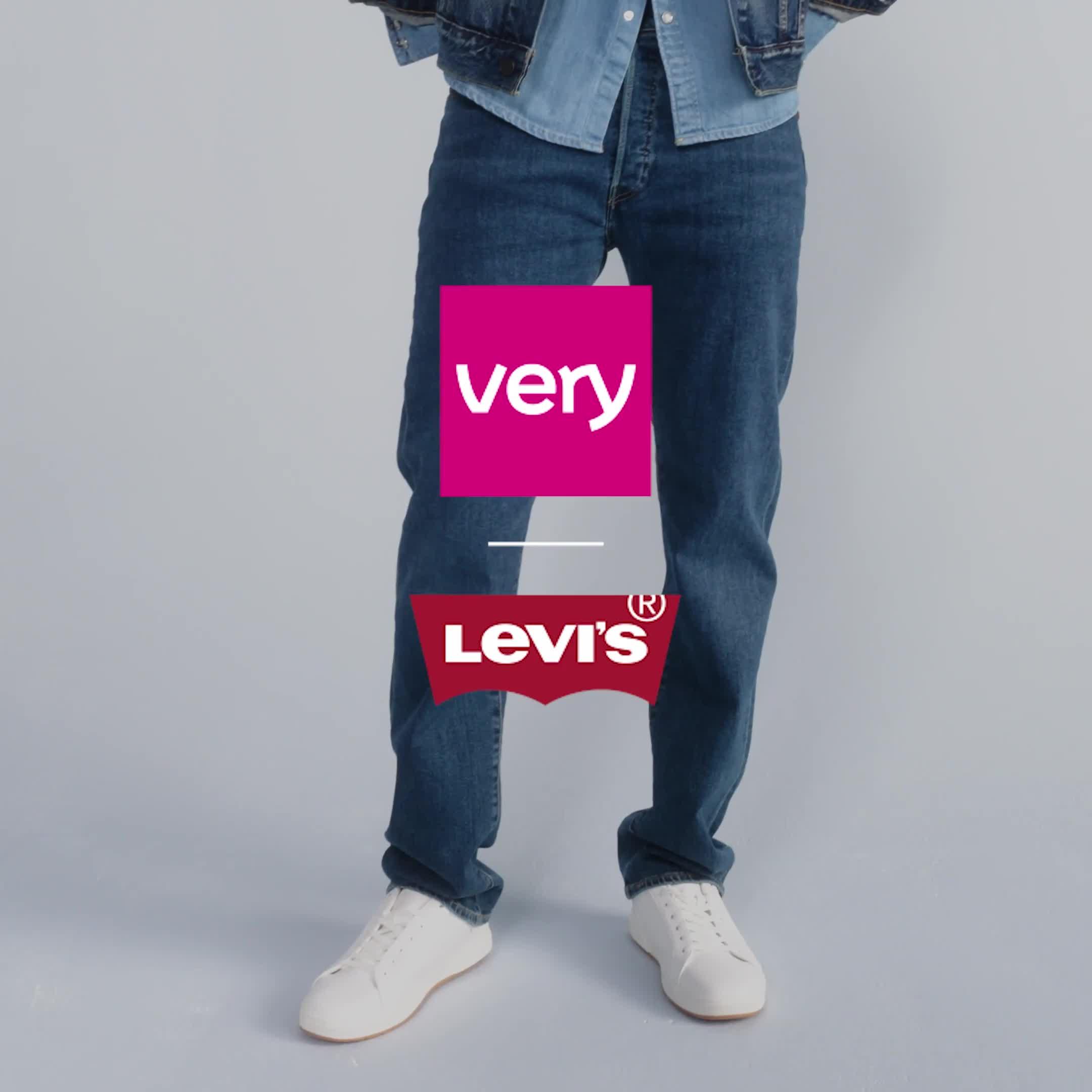 LEVI'S 501 ORIGINAL FIT JEANS RED