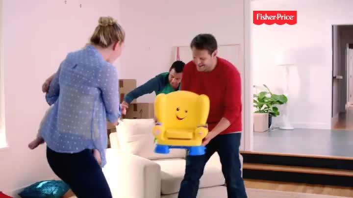 Image thumbnail 7 of 7 of Fisher-Price Laugh and Learn Smart Stages Chair - Yellow