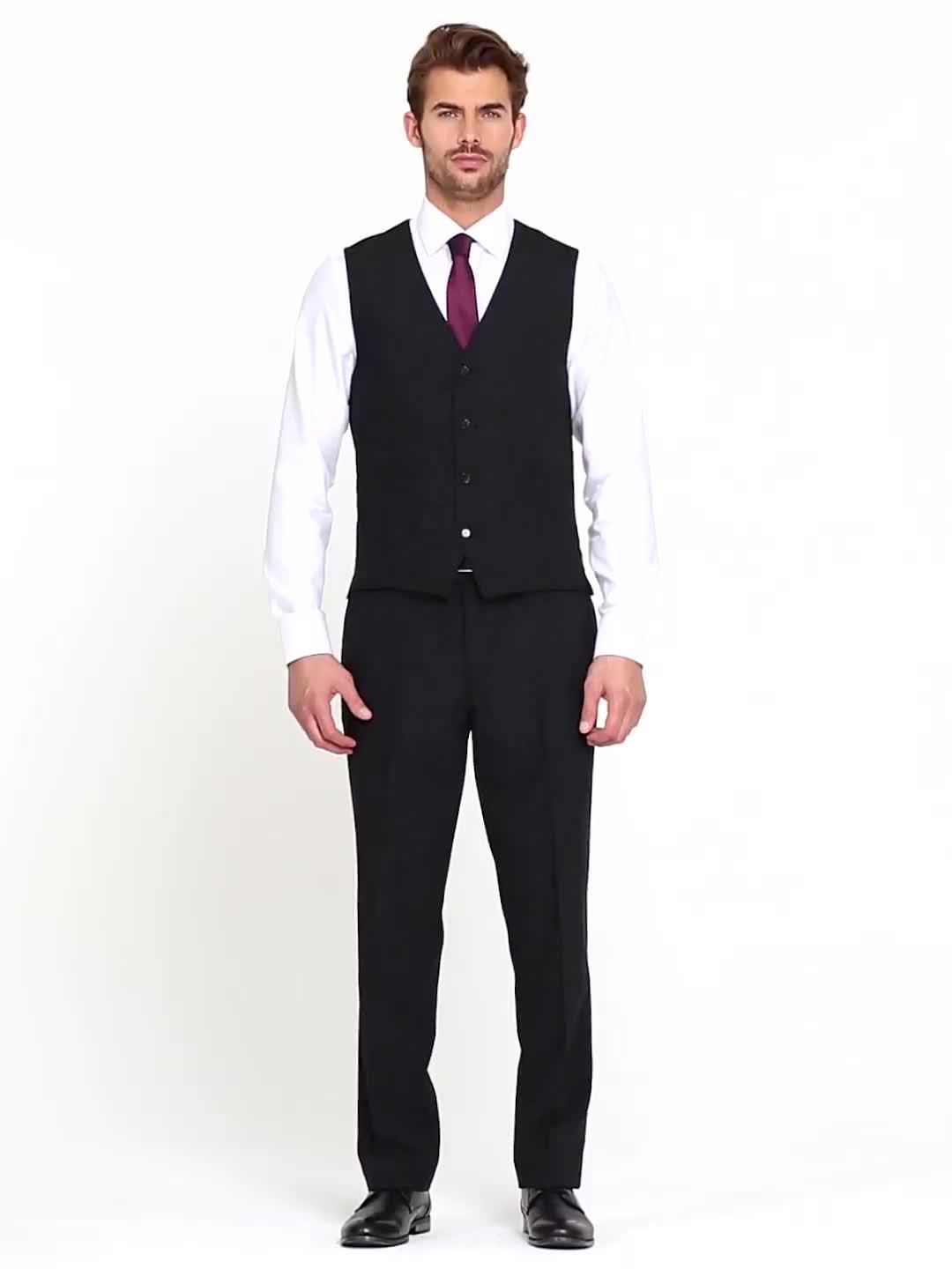 Image thumbnail 4 of 4 of Skopes Darwin Standard Waistcoat - Black