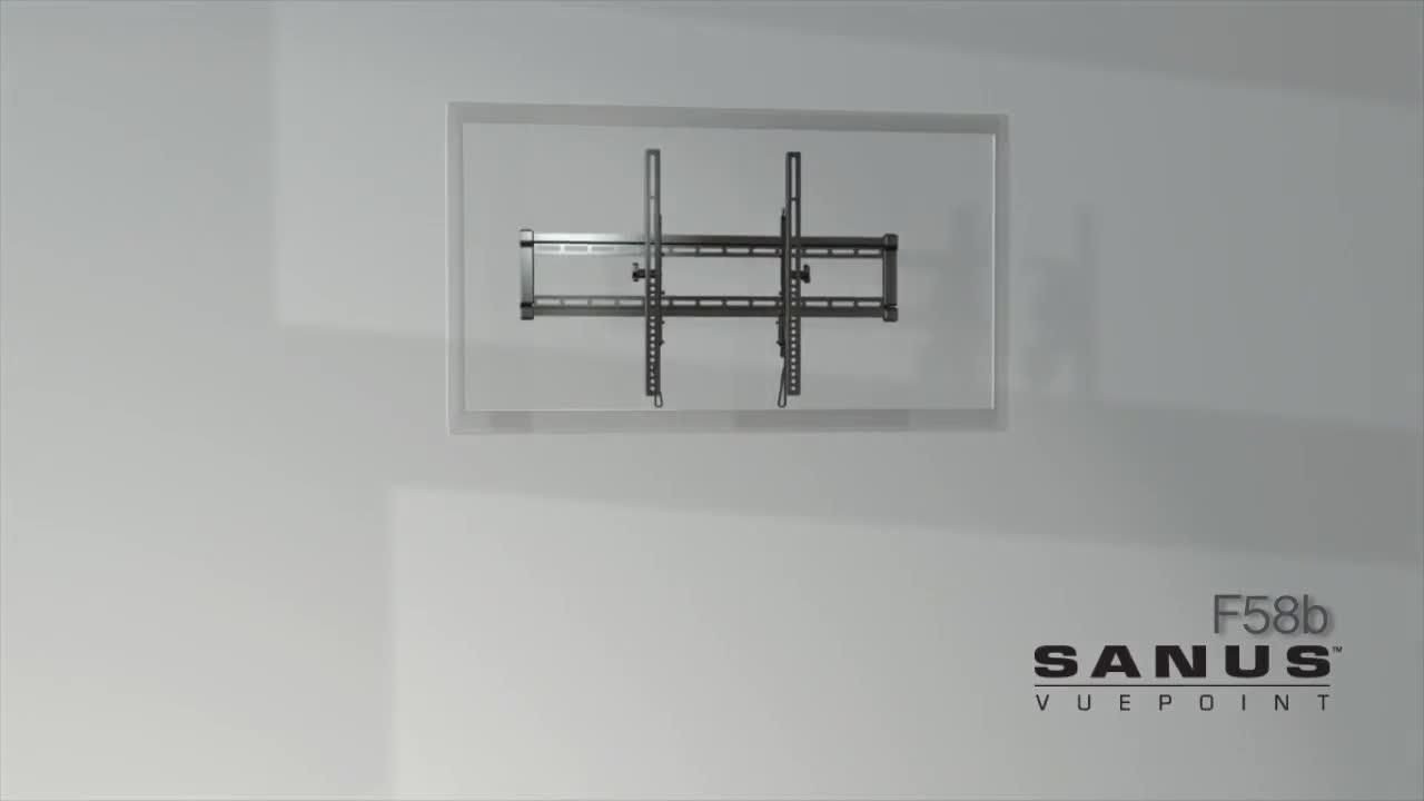 Image thumbnail 5 of 5 of SANUS Vuepoint F58C2-B2 Tilt 47-90" TV Bracket