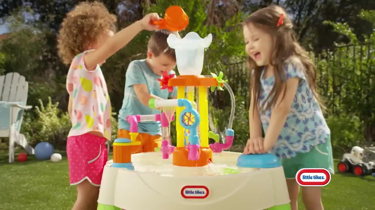 Little tikes fountain store factory water table tesco