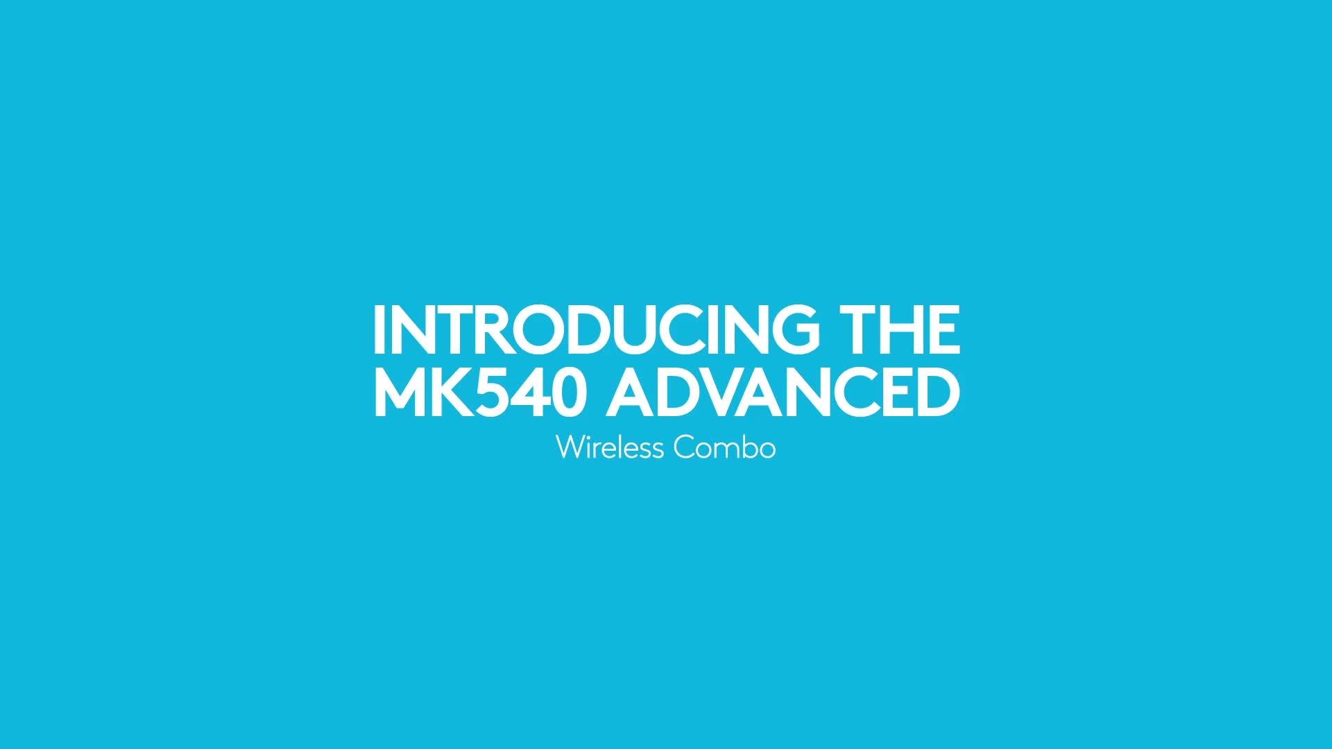 Image thumbnail 8 of 8 of Logitech MK540 ADVANCED Wireless Keyboard and Mouse combo