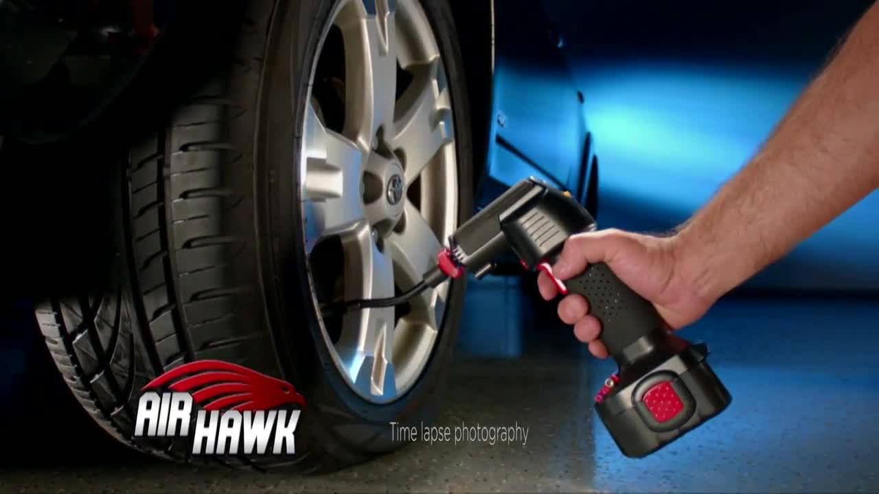 Image thumbnail 7 of 7 of Air Hawk Pro Cordless Digital Tyre Inflator - Air Compressor Pump