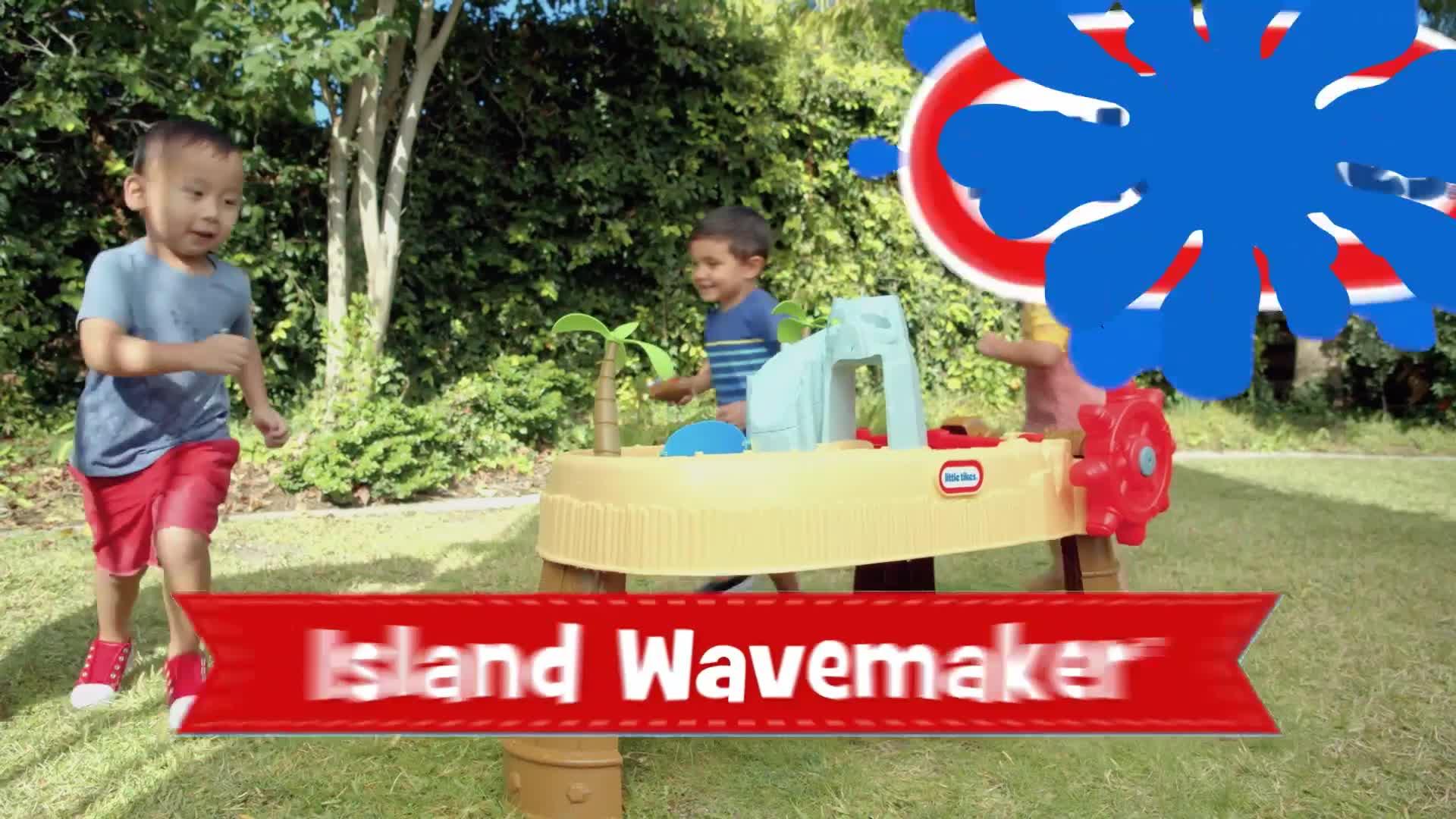 Image thumbnail 8 of 8 of Little Tikes Island Wavemaker Water Table