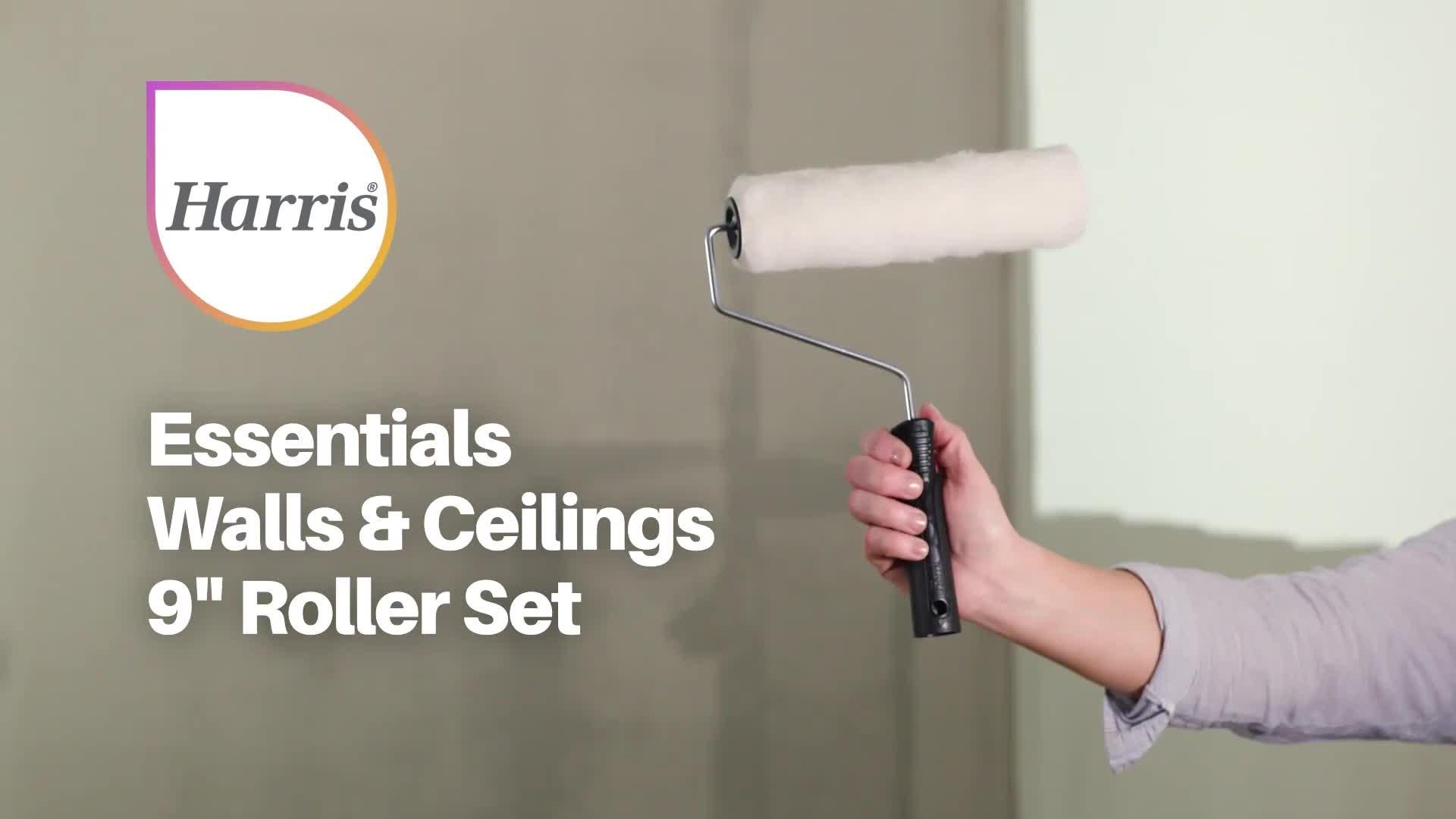 Image thumbnail 4 of 4 of Harris Harris Essentials Walls &amp; Ceilings 9" Twin Sleeve Roller Set