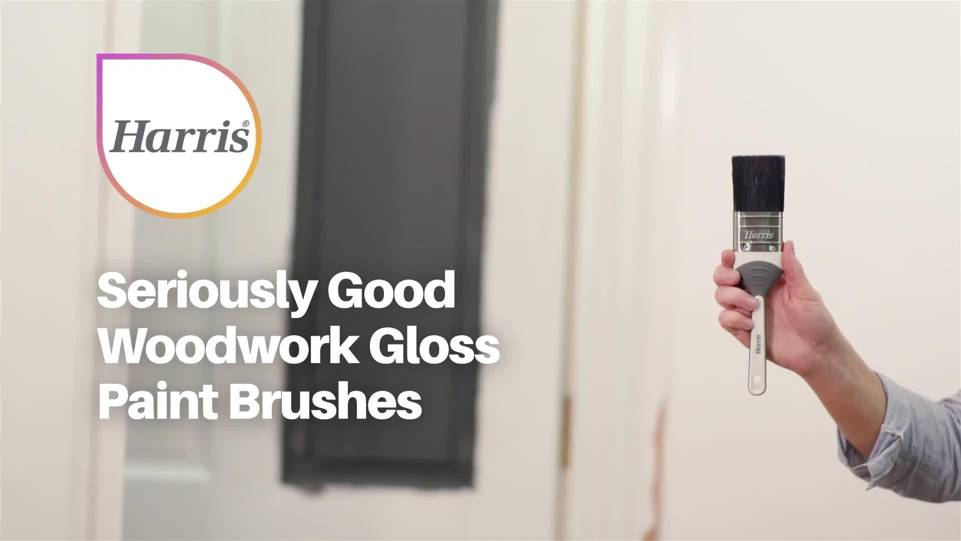 Image thumbnail 4 of 4 of Harris Harris Seriously Good Woodwork &amp; Gloss Paint Brushes 3 Pack