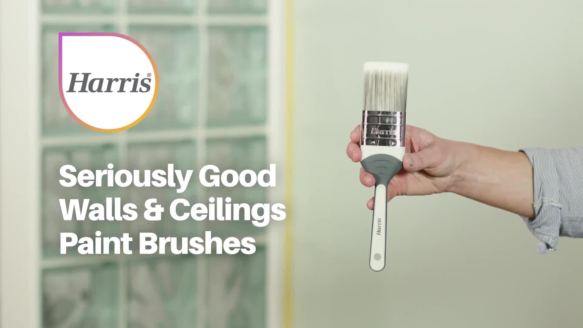 Image thumbnail 4 of 4 of Harris Harris Seriously Good Walls &amp; Ceilings Paint Brushes 5 Pack