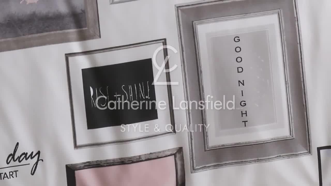 Image thumbnail 7 of 7 of Catherine Lansfield Sleep Dreams Duvet Cover Set - Blush Pink