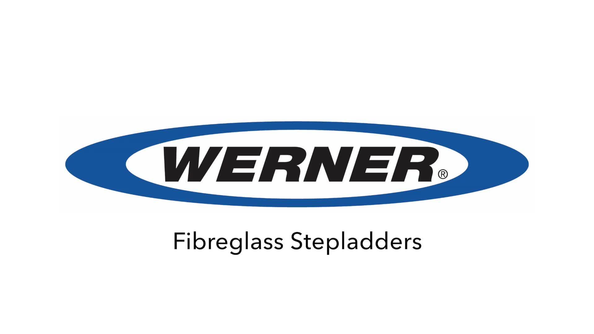 Image thumbnail 7 of 7 of Werner Werner Fibreglass 6 tread Stepladder