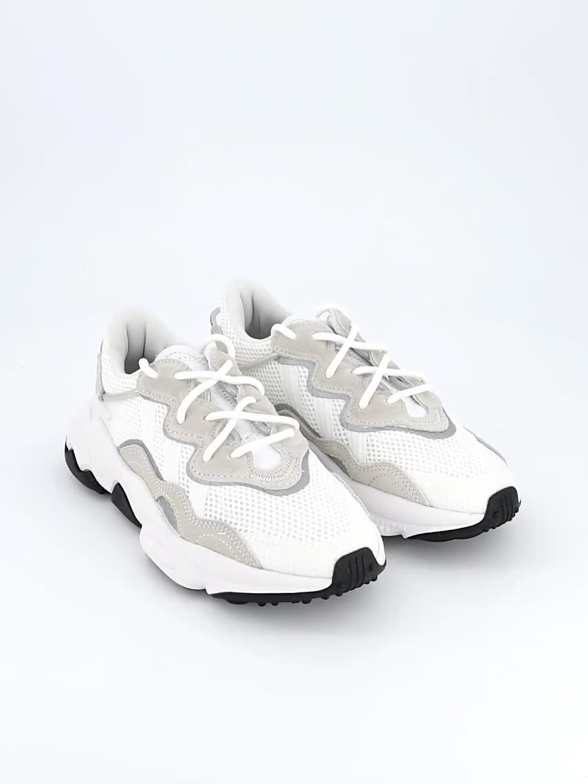 Image thumbnail 7 of 7 of adidas Originals Junior Unisex Ozweego Trainers - White/Off White
