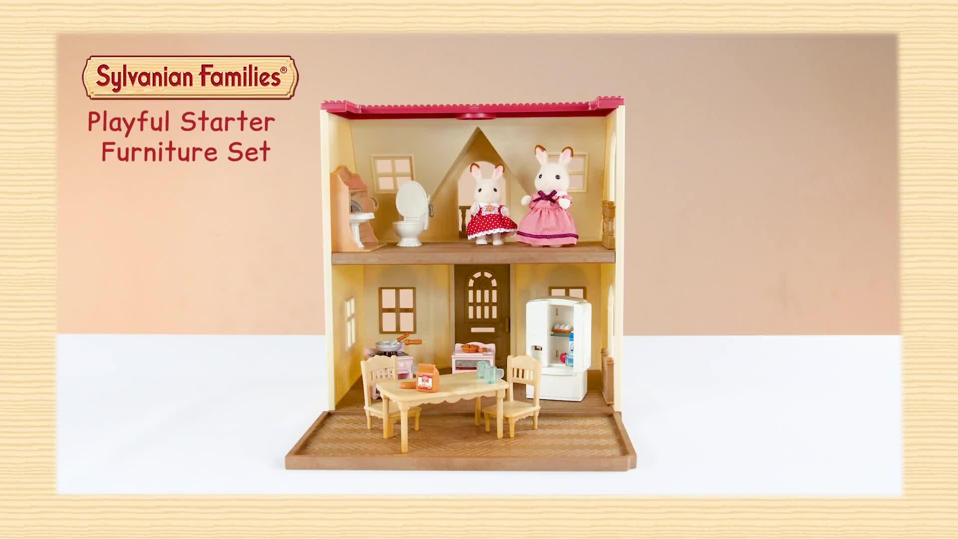 Sylvanian families furniture starter hot sale pack