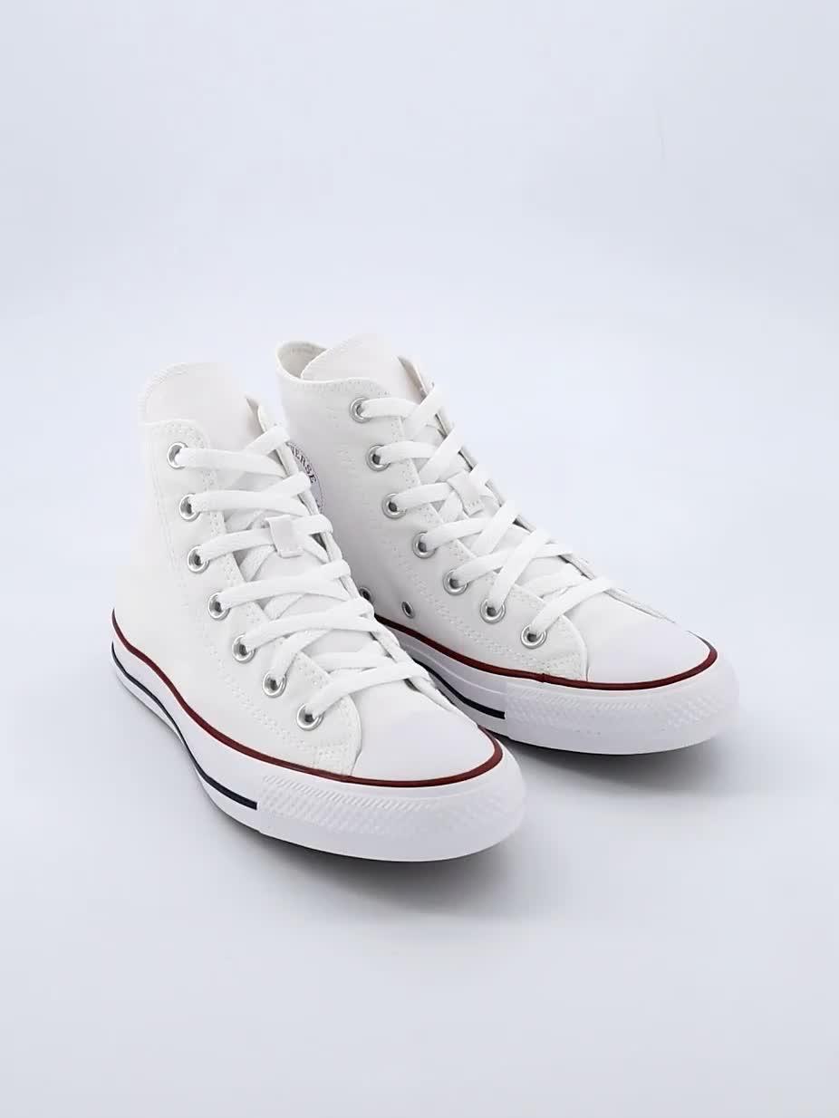 Image thumbnail 7 of 7 of Converse Unisex Wide Fit Hi Top Trainers - White