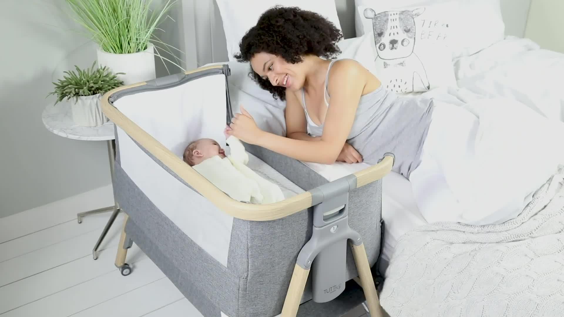 Tutti bambini cheap bedside crib