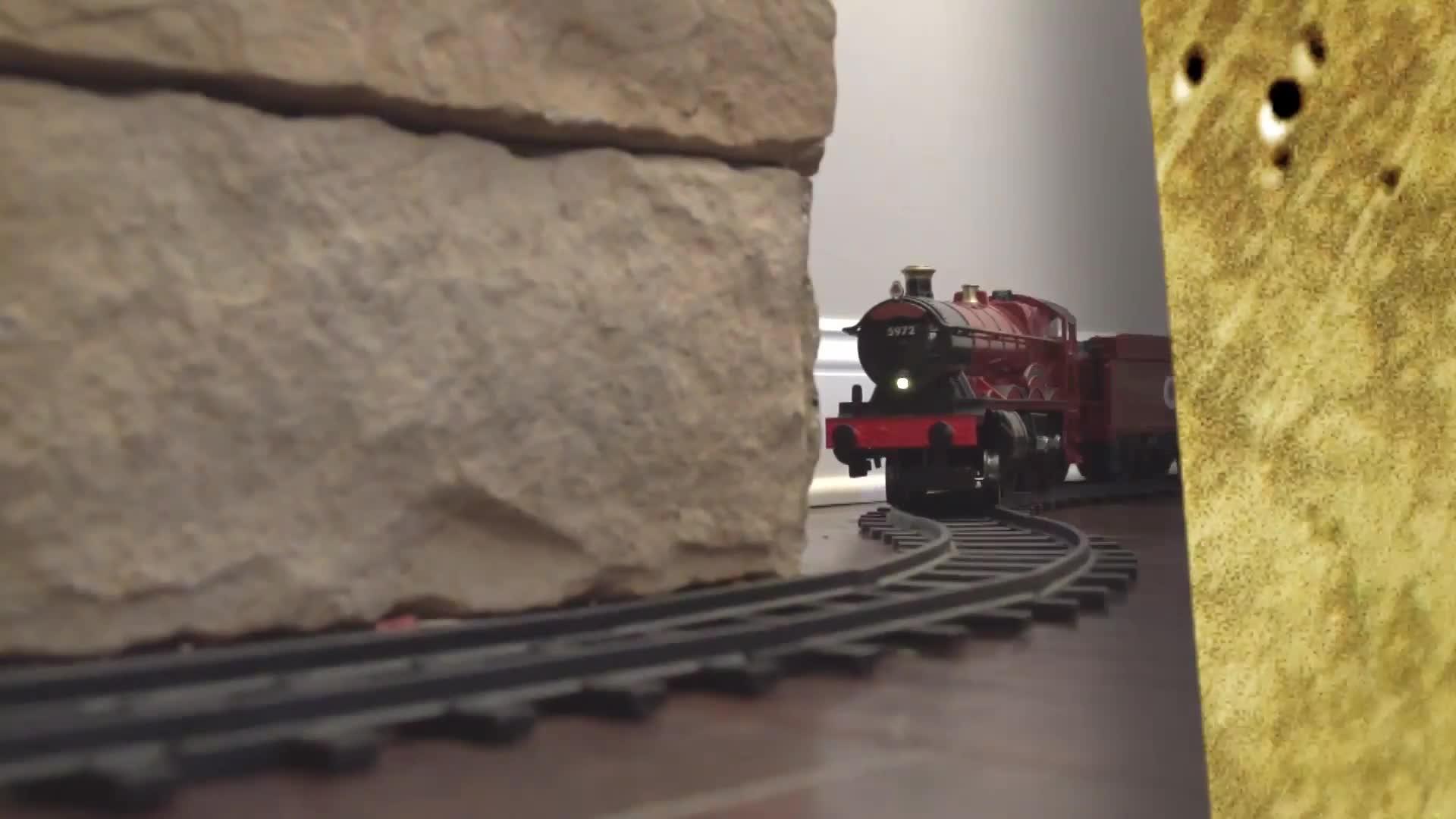 Image thumbnail 7 of 7 of Harry Potter Hogwarts Express 37-Piece Remote Controlled Train Set