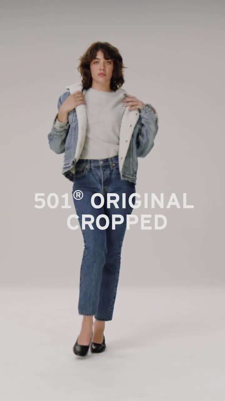 Levis original cropped best sale