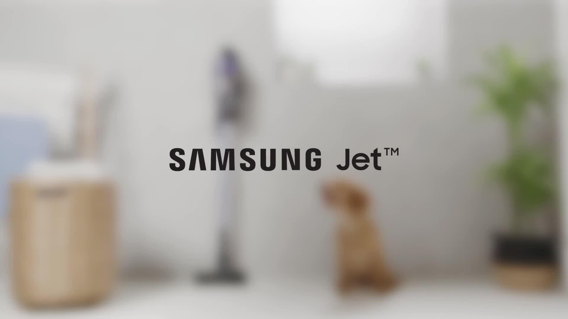 Image thumbnail 8 of 8 of Samsung Jet&trade; 60 Turbo VS15A6031R4/EU Cordless Stick Vacuum Cleaner &nbsp;- Max 150W&nbsp;Suction Power with Lightweight Design -&nbsp;Violet