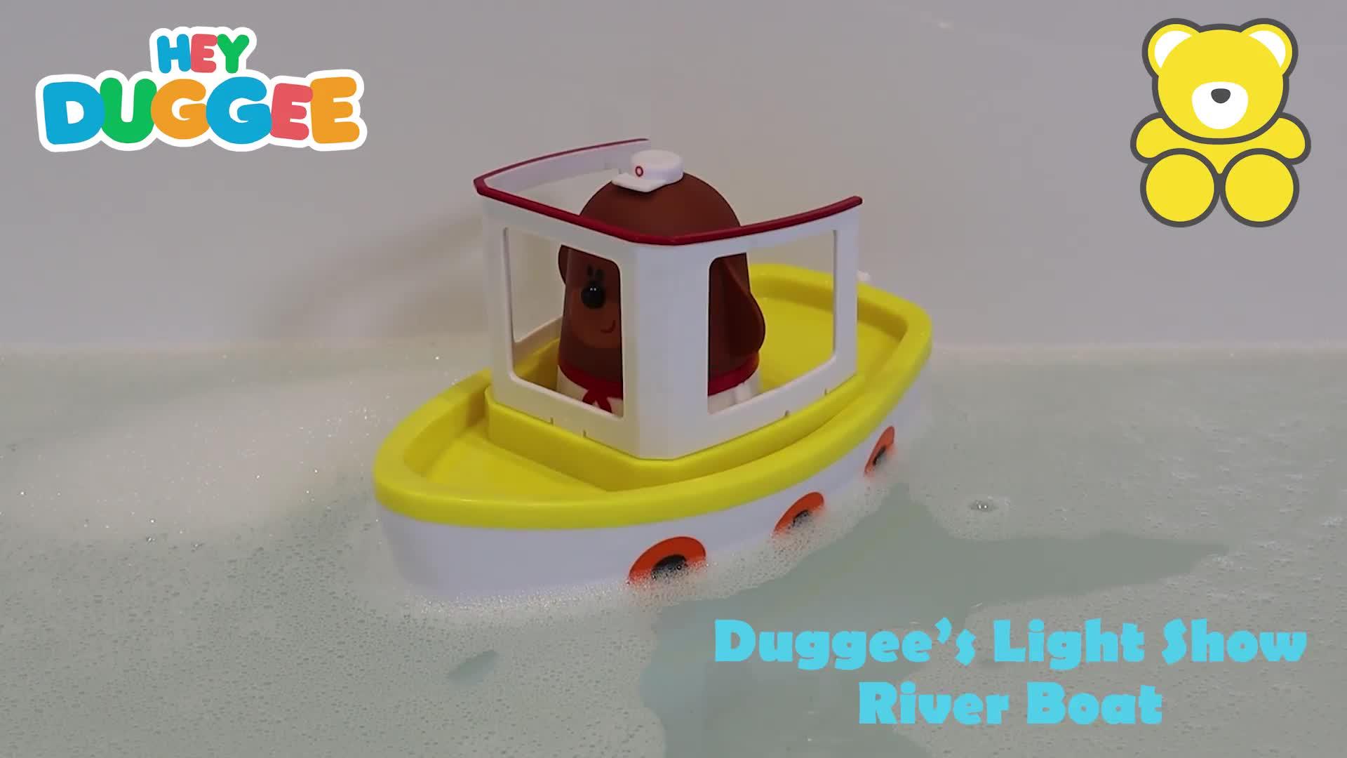 Image thumbnail 7 of 7 of Hey Duggee Hey Duggee Lightshow River Boat Bath Toy
