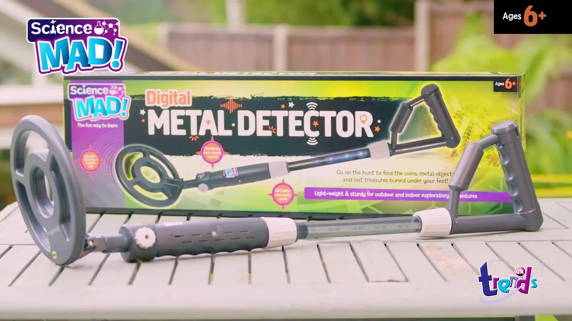 Image thumbnail 7 of 7 of Science Mad Science Mad Digital Metal Detector