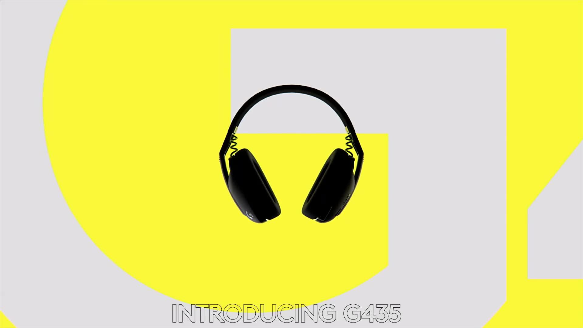 Image thumbnail 8 of 8 of LogitechG G435 LIGHTSPEED Bluetooth Wireless Gaming Headset, for PC, PS4, PS5, Nintendo Switch - Black