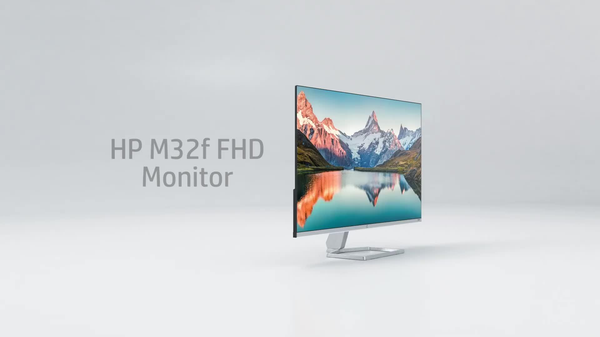 Image thumbnail 8 of 8 of HP M32f 32in Full HD IPS Monitor