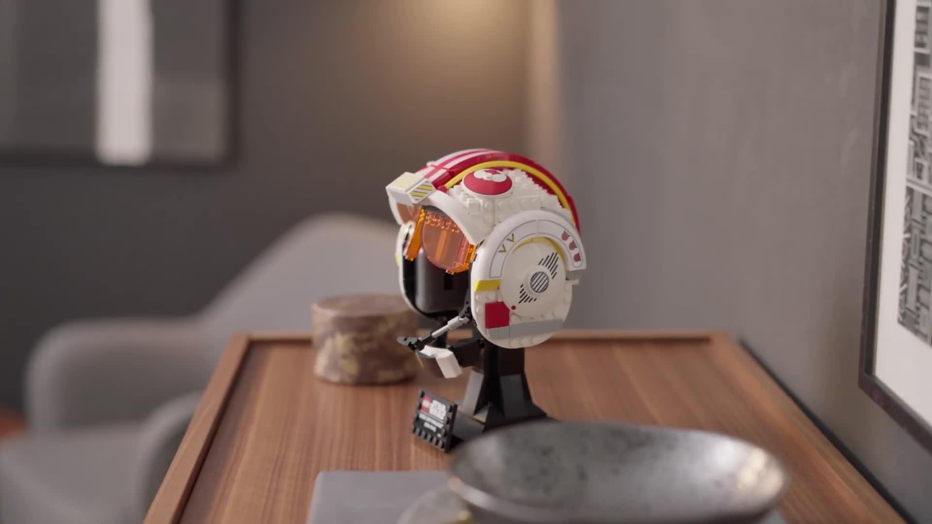 Image thumbnail 8 of 8 of LEGO Star Wars Luke Skywalker&trade; (Red Five) Helmet