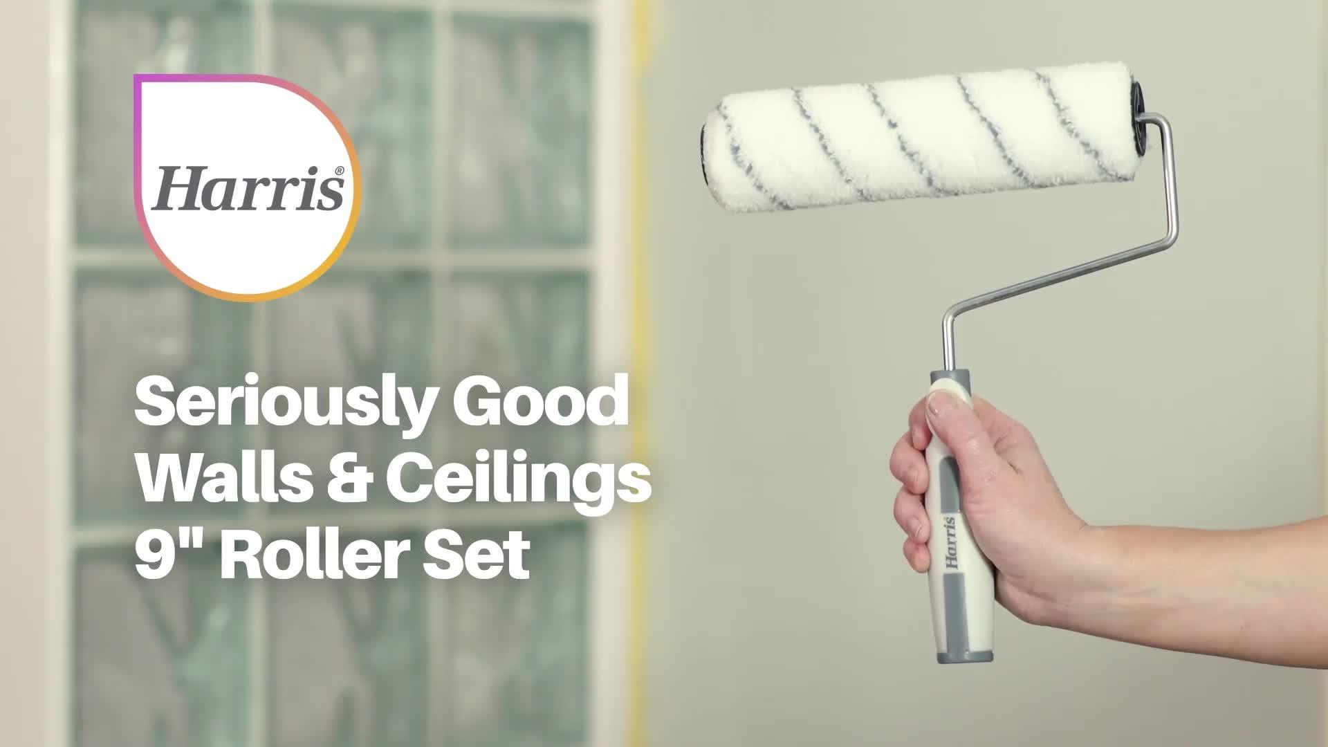 Image thumbnail 4 of 4 of Harris Harris Seriously Good Walls &amp; Ceilings 4 Medium Pile Roller Set 9in