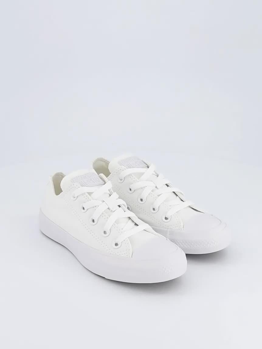 Image thumbnail 7 of 7 of Converse Unisex Canvas Ox Trainers - White