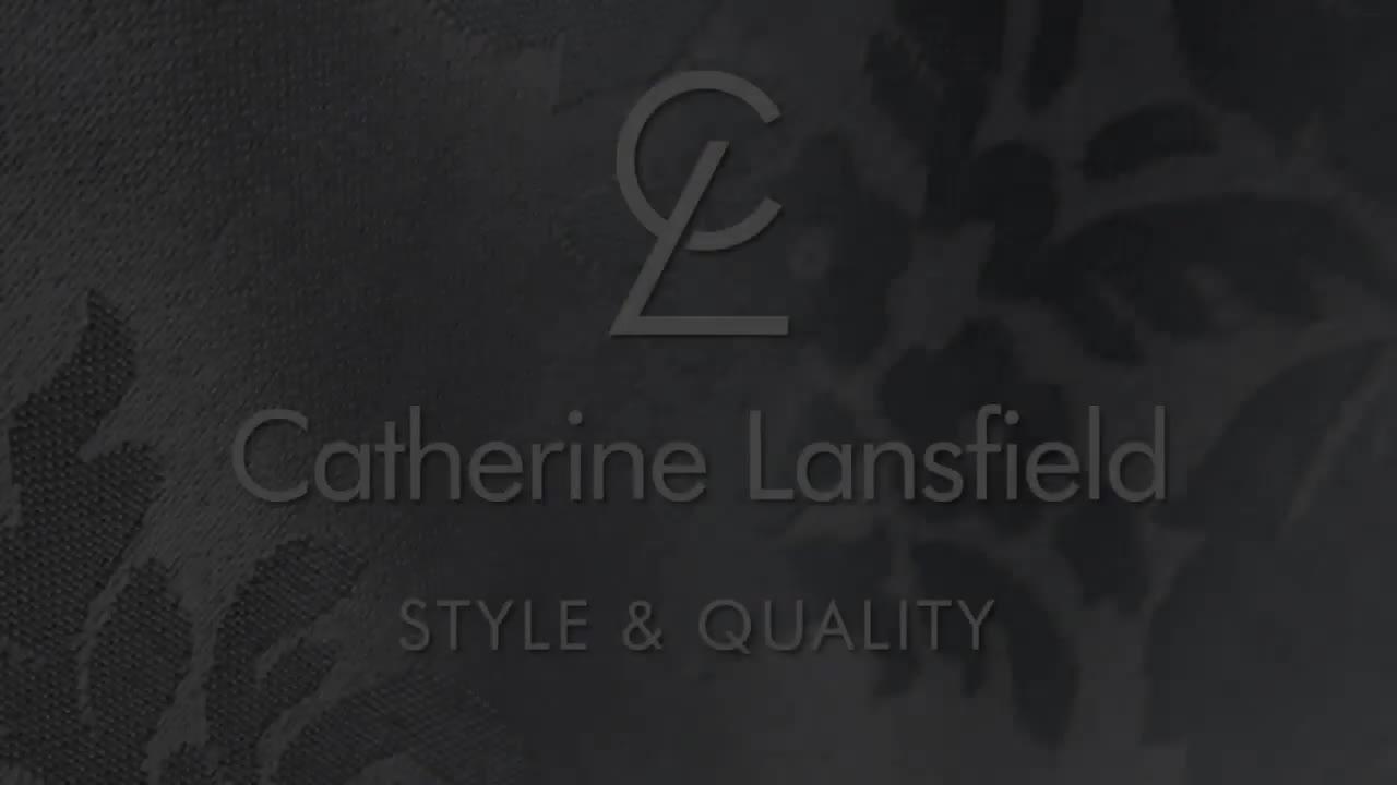 Image thumbnail 4 of 4 of Catherine Lansfield Damask Jacquard Duvet Cover - Grey