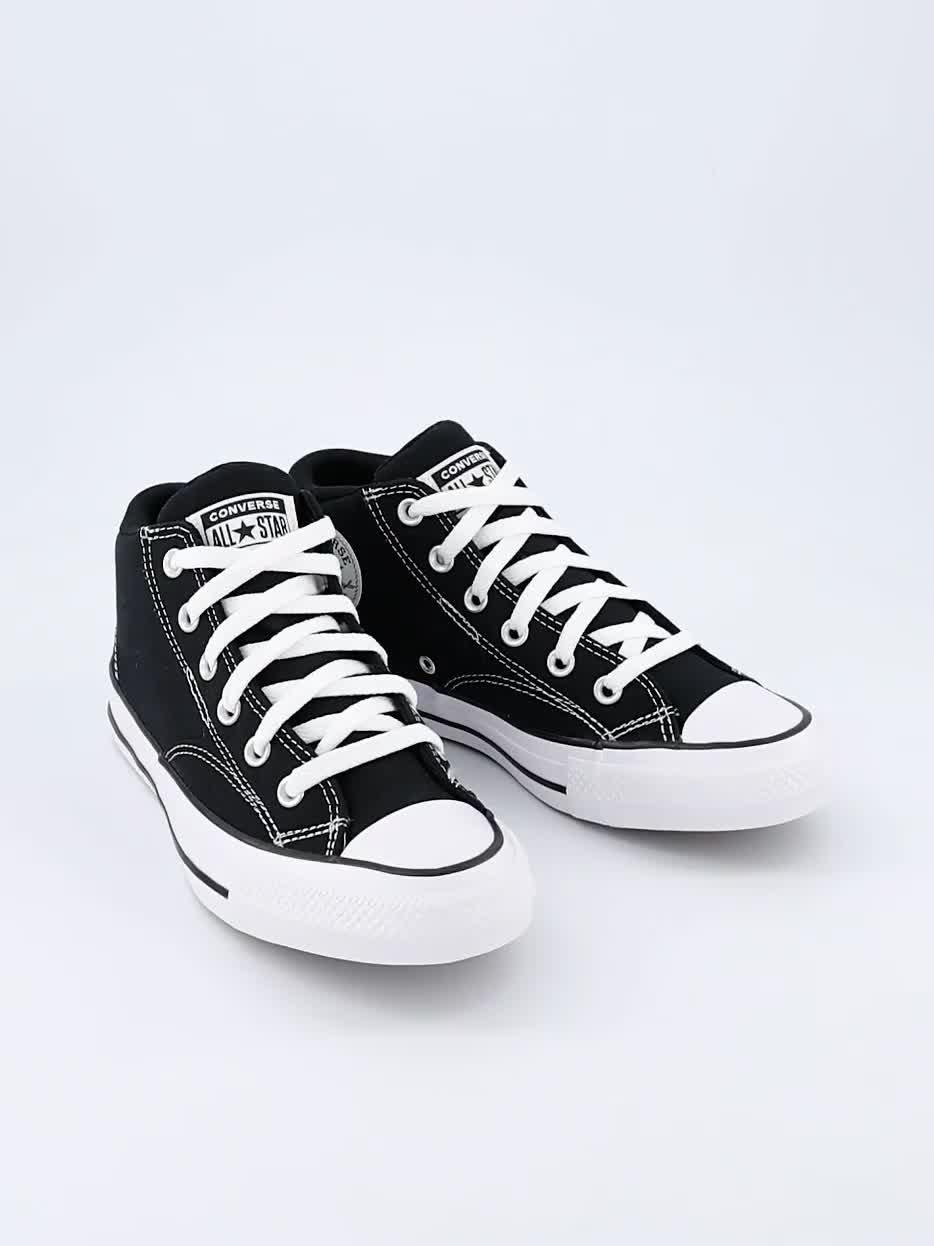 Image thumbnail 7 of 7 of Converse Mens Malden Street Mid Trainers - Black