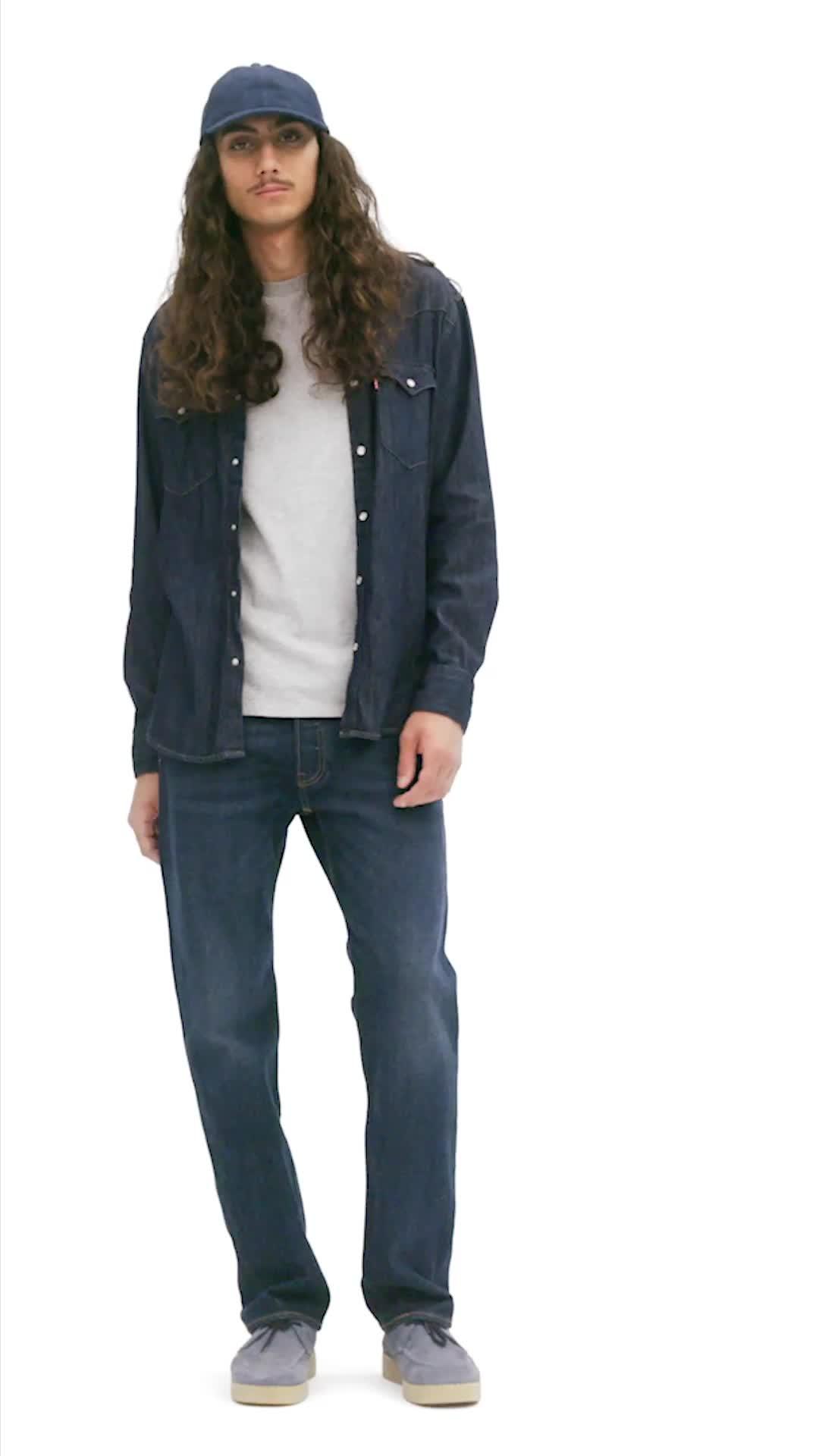 Image thumbnail 7 of 7 of Levi's Levis 501&reg; Original Straight Fit Jeans - Basil Barton Springs - Blue