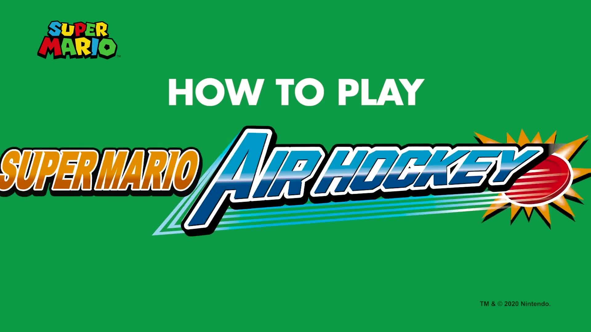 Image thumbnail 7 of 7 of Super Mario Super Mario Air Hockey Tabletop Action&nbsp;Game