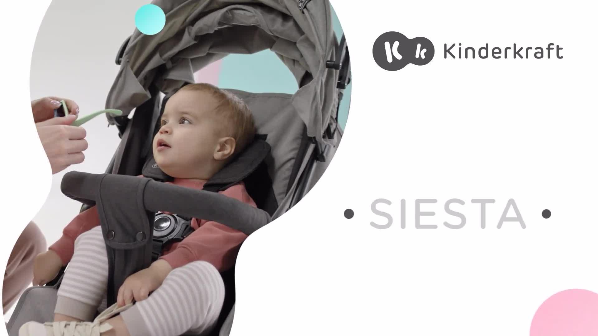Image thumbnail 7 of 7 of Kinderkraft SIESTA Umbrella Stroller - Pink