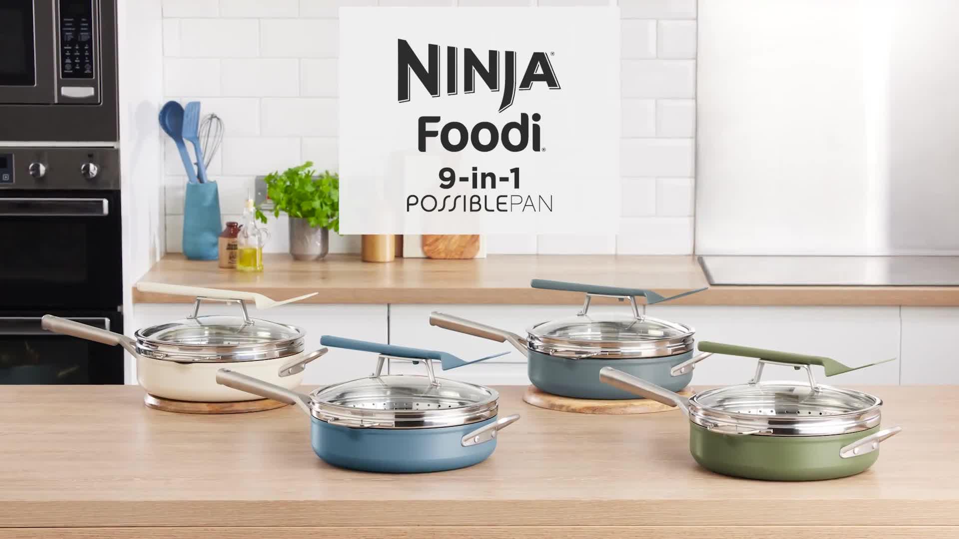 Image thumbnail 7 of 7 of NINJA Foodi ZEROSTICK 9-in-1 PossiblePan, non stick -&nbsp;Blue Macaroon