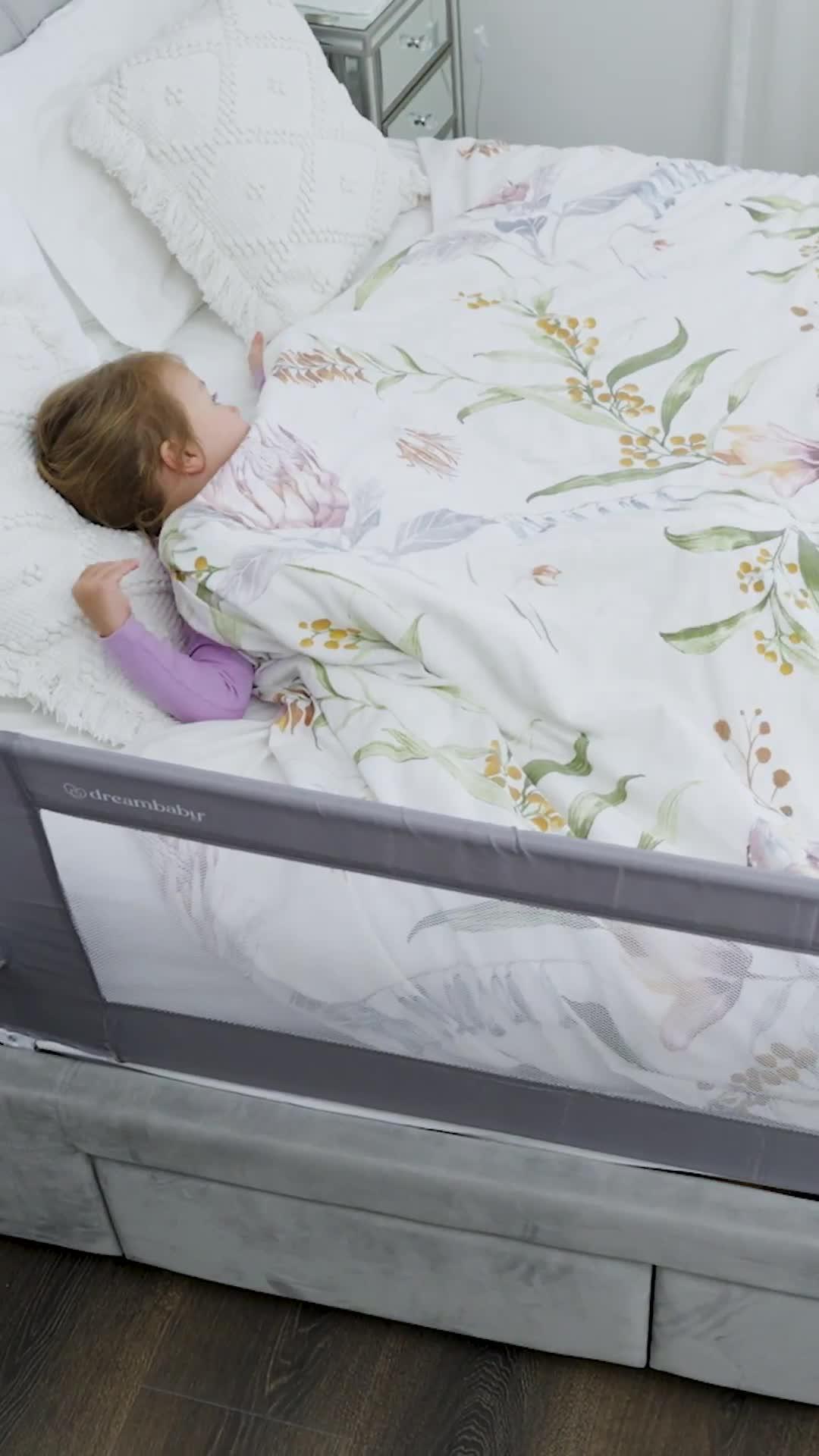 Image thumbnail 7 of 7 of Dreambaby Dreambaby Nicole Extra-Wide Bed Rail - Grey