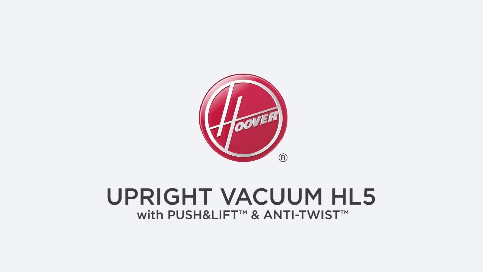 Hoover Upright Pet Vacuum Cleaner with ANTI-TWIST™ & PUSH&LIFT