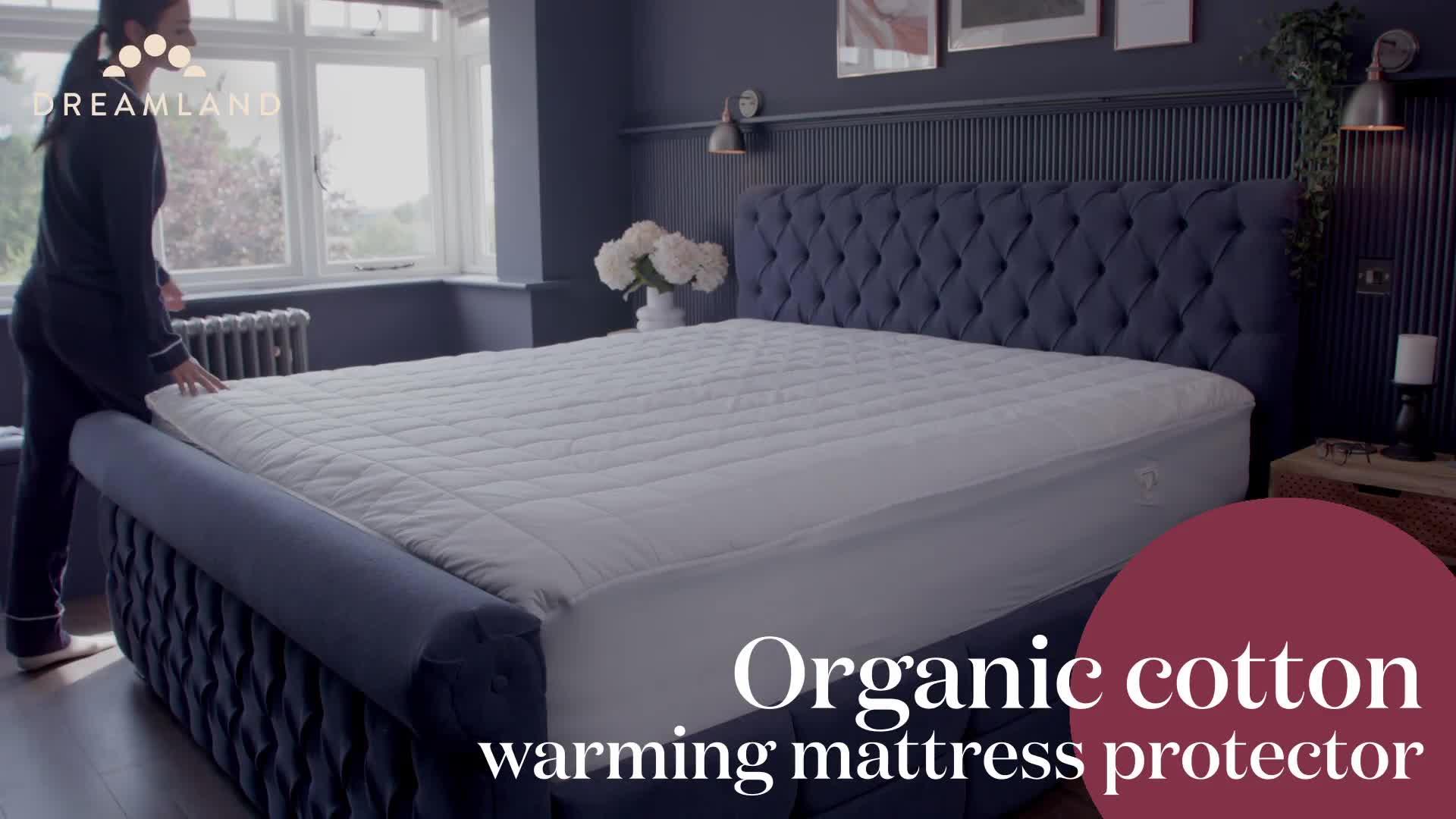 Dreamland Snowed In Cotton Electric Mattress Protector Very Ireland