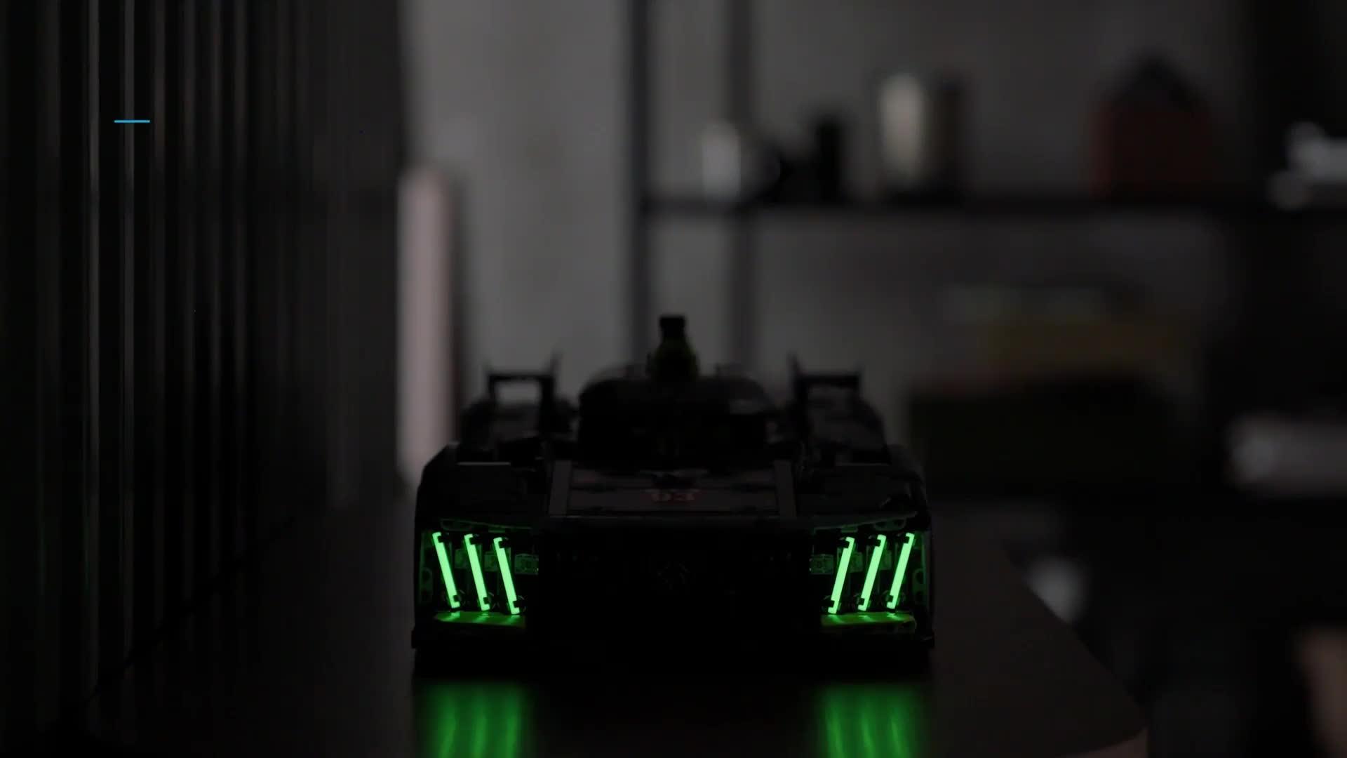 Image thumbnail 7 of 7 of LEGO Technic PEUGEOT 9X8 24H Le Mans Hybrid Hypercar