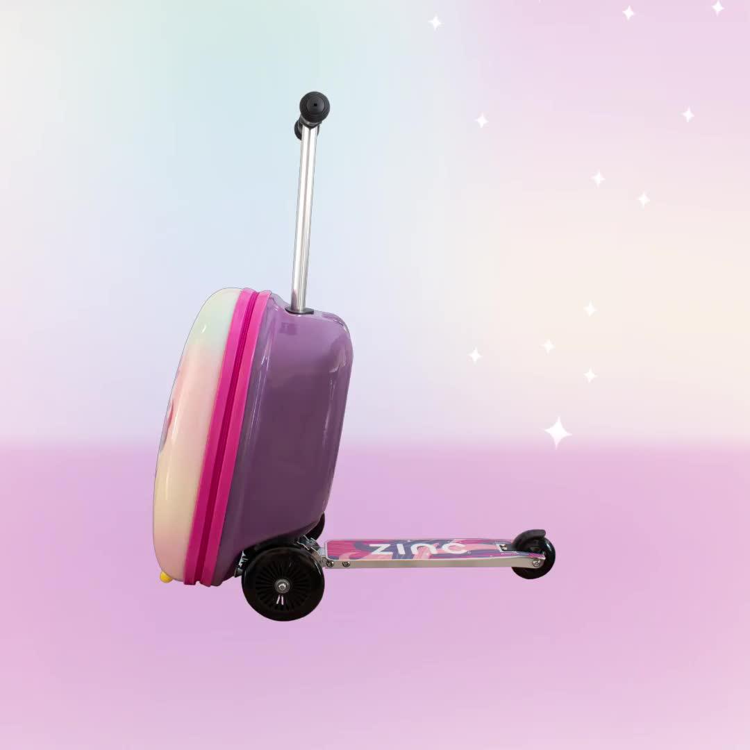 Midi 18 Inch Luna the Unicorn Scooter Suitcase