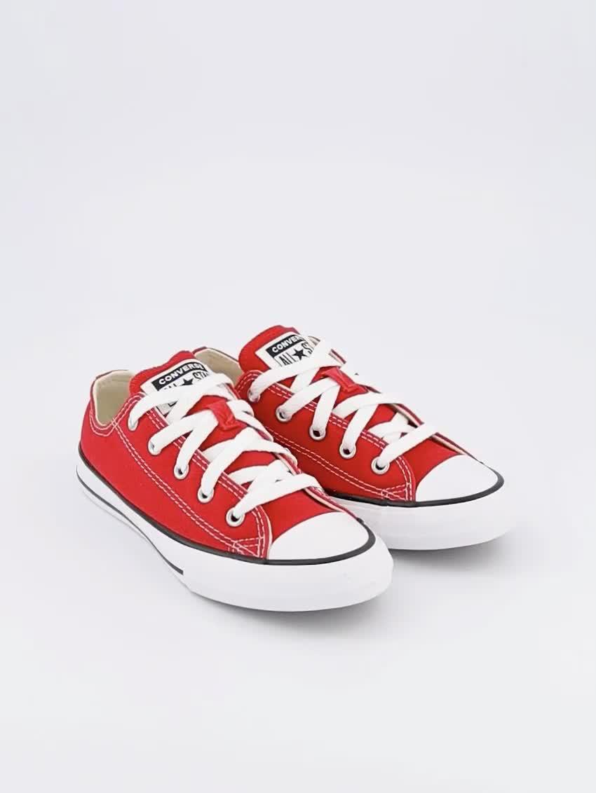 Image thumbnail 7 of 7 of Converse Kids Unisex Ox Trainer - Red
