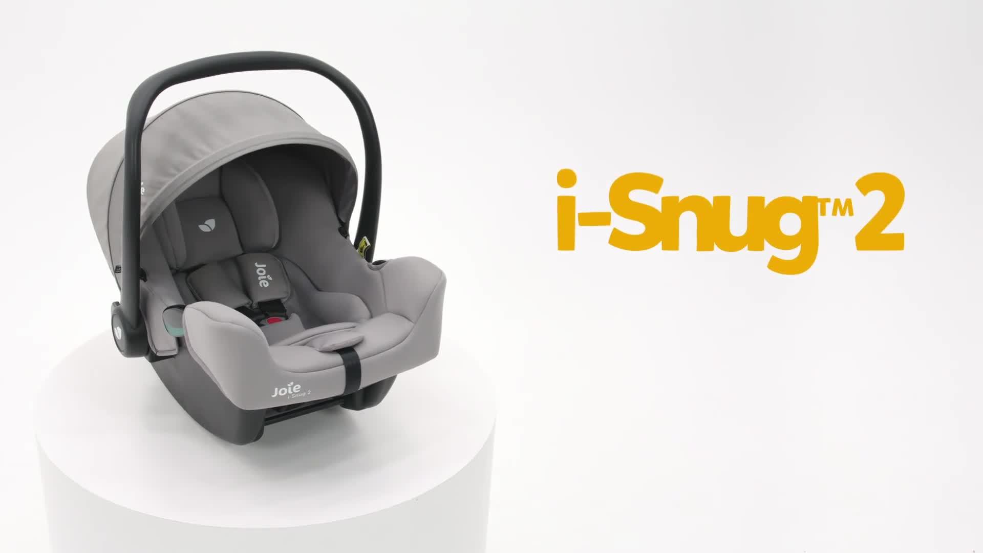 Joie i-Snug Infant Carrier Car Seat 0+ Shale Black Very