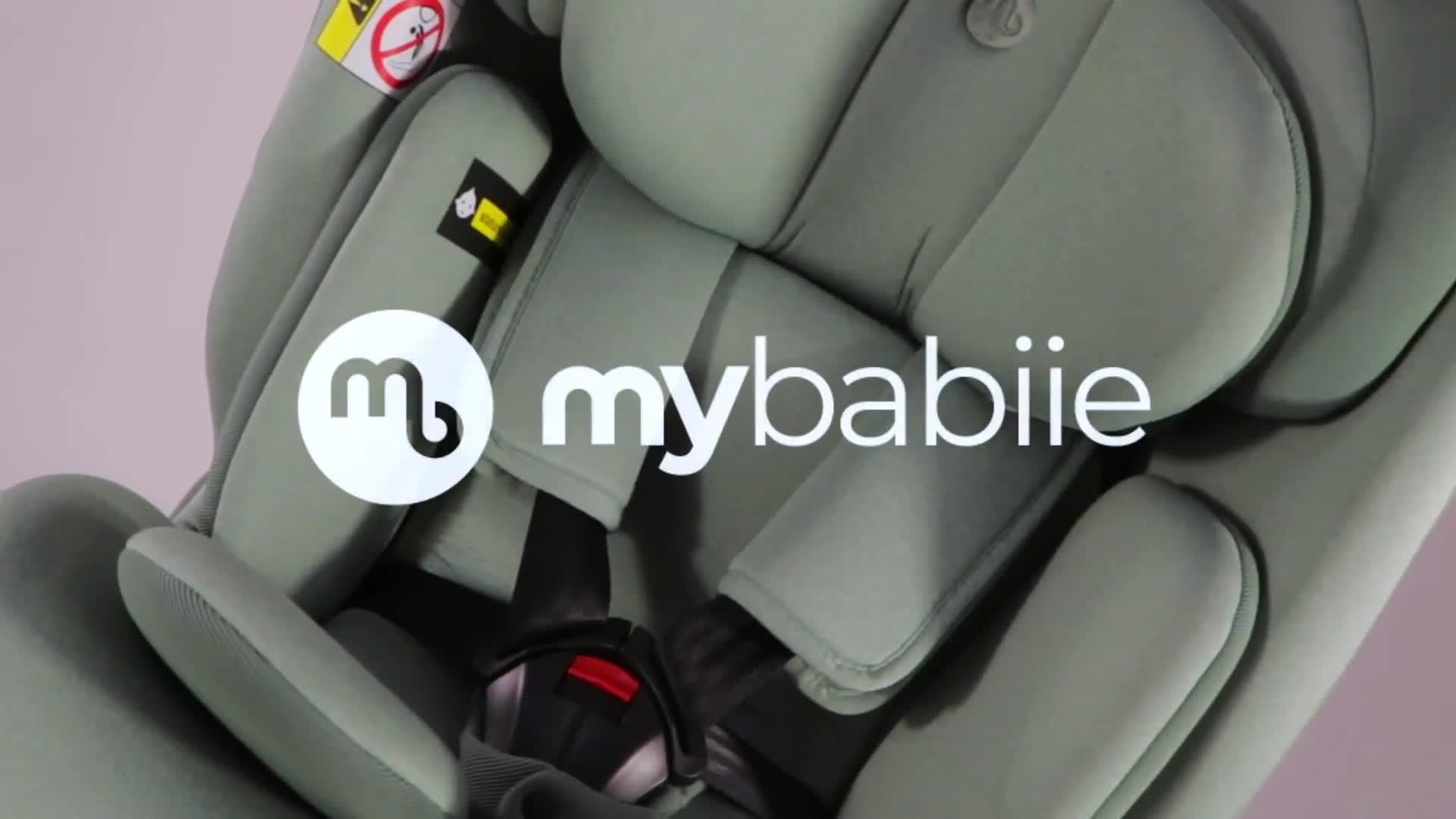 Image thumbnail 8 of 8 of My Babiie MBCSSPIN i-Size (40-150cm) Spin Car Seat - Quilted Black