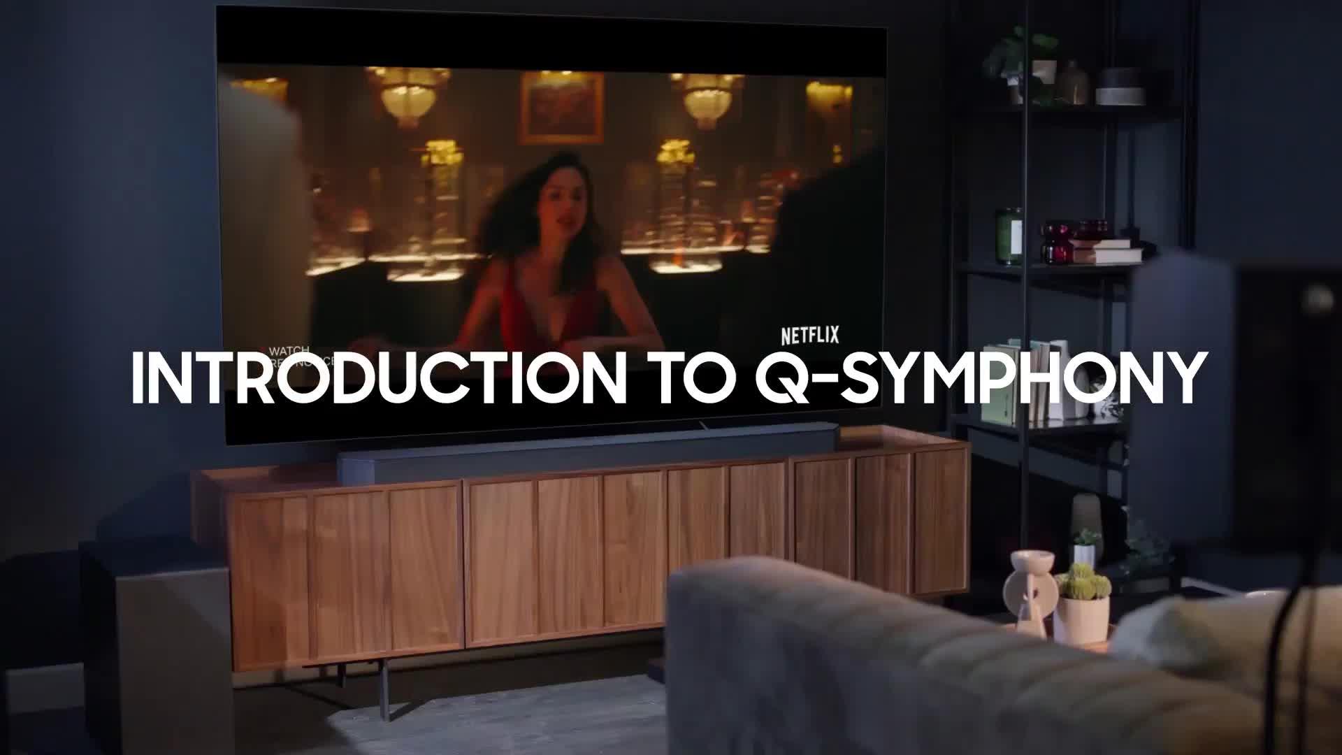 Image thumbnail 8 of 8 of Samsung HW-Q600C 3.1.2ch Wireless Dolby Atmos Soundbar with Subwoofer and Q-Symphony