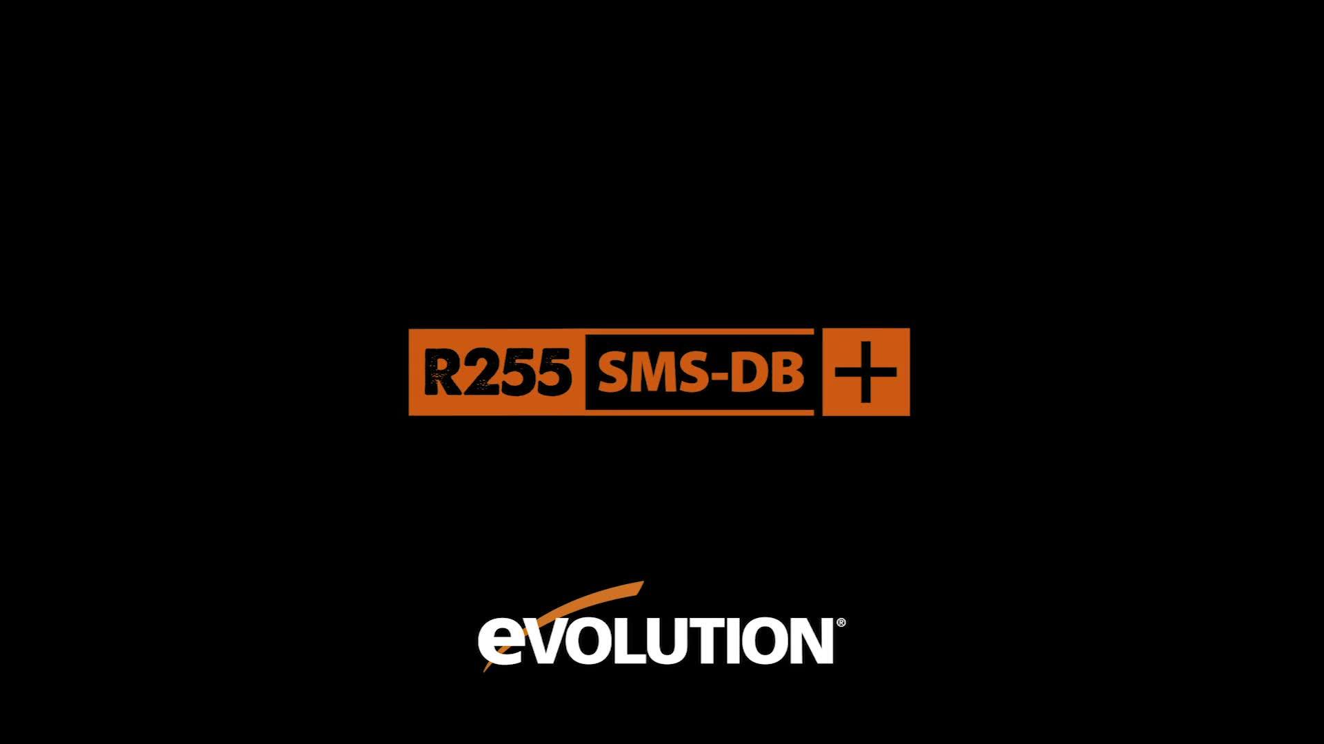Image thumbnail 8 of 8 of EVOLUTION Evolution R255SMS-DB+ Pro-Pack 255mm Multi-Material Double Bevel Sliding Mitre Saw