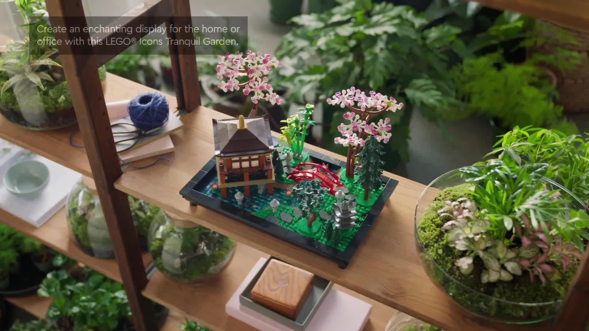 Image thumbnail 7 of 7 of LEGO Botanical Tranquil Garden Set for Adults 10315