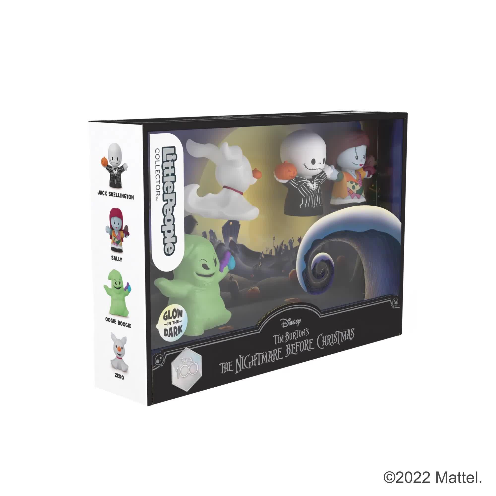 Image thumbnail 7 of 7 of Fisher-Price Little People The Nightmare Before Christmas Little People Collector Figure Pack